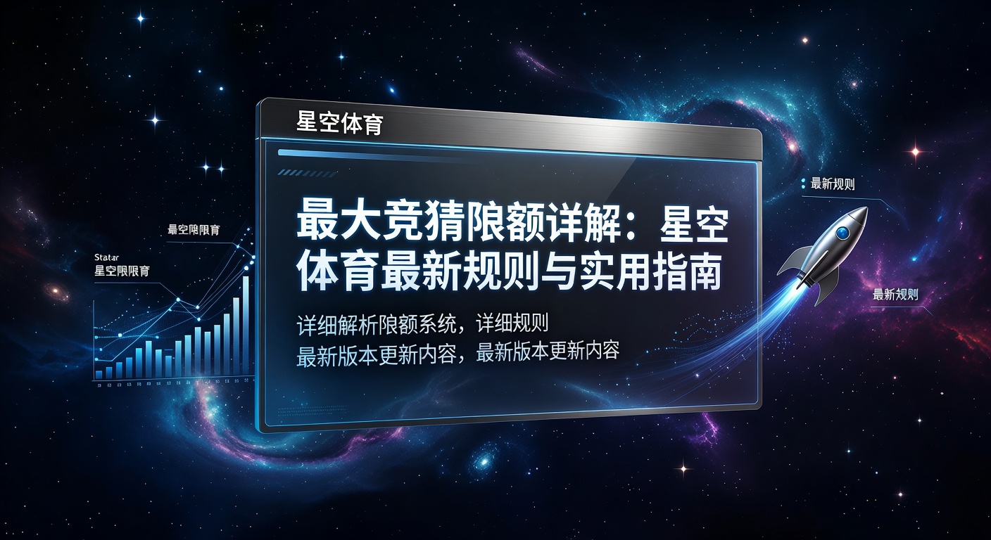 最大竞猜限额详解：星空体育最新规则与注意事项