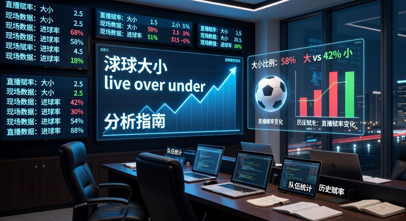 滚球大小 live over under 详解：实时竞猜策略