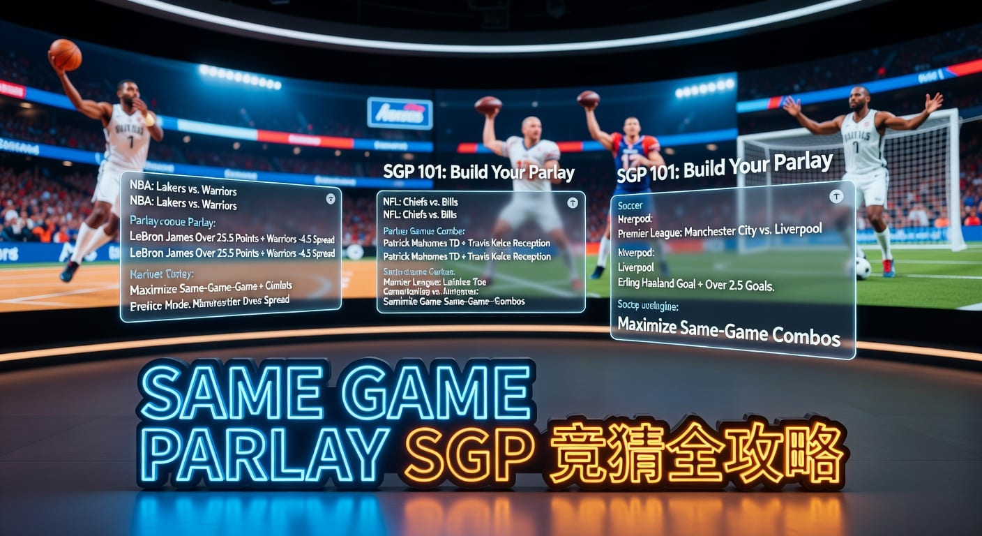 Same Game Parlay SGP 竞猜指南：2026赛事分析策略