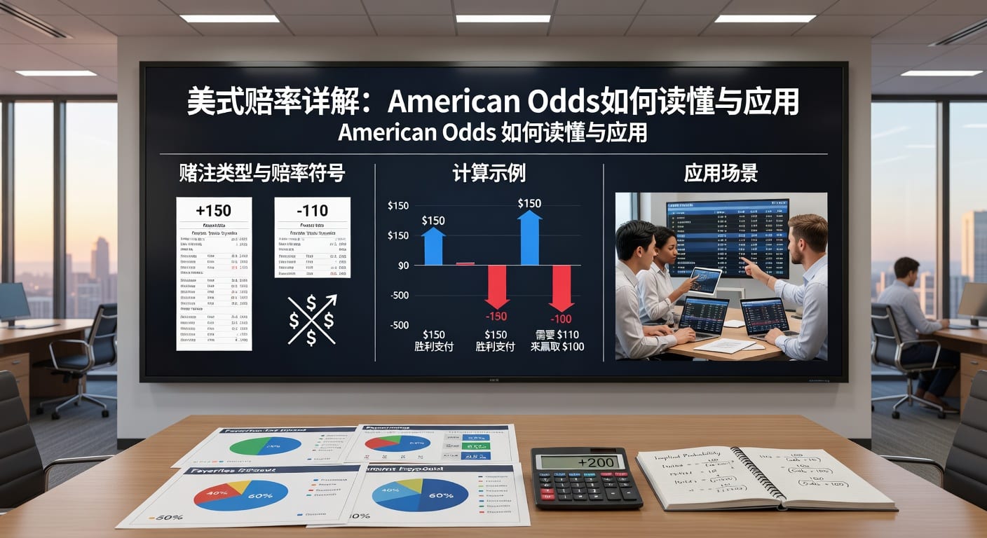 美式赔率详解：体育竞猜中的American Odds指南