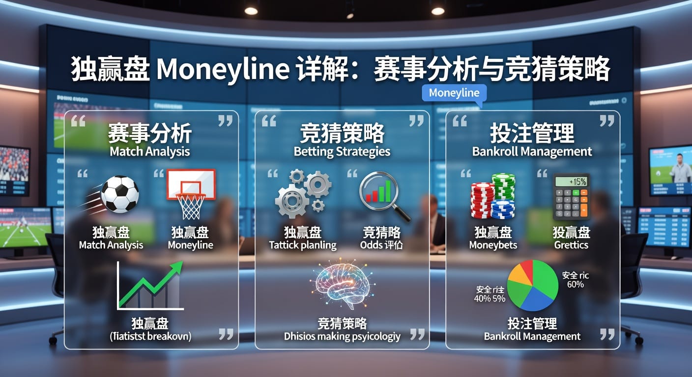 1X2 独赢 Moneyline 竞猜指南